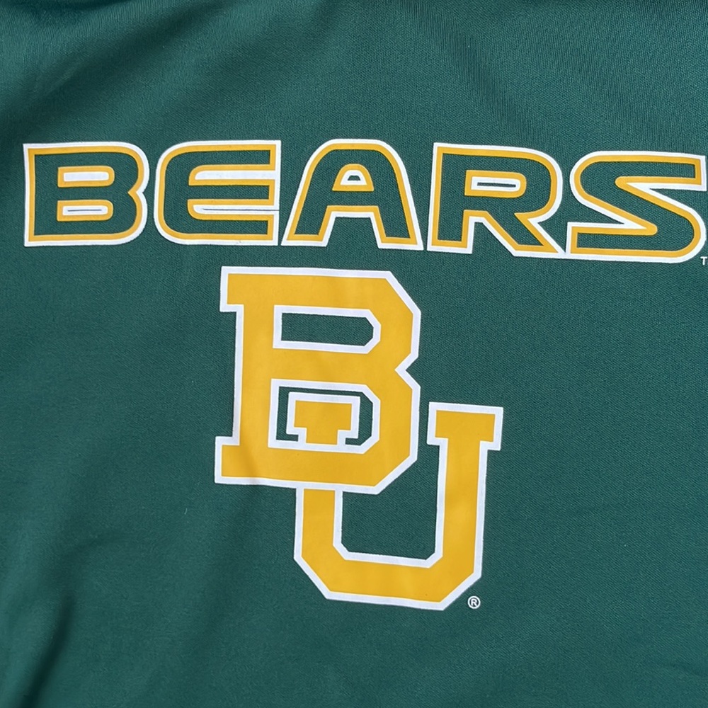 Baylor University Hooded Sweatshirt Youth Size: L (16-18)‎